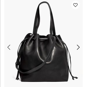 Madewell medium drawstring transport tote!